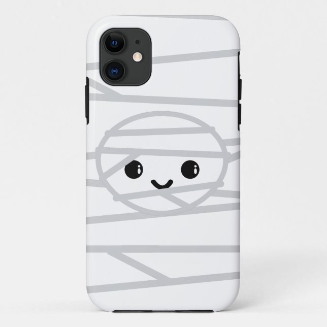 Funda De Case-Mate Para iPhone Estuche para iPhone de Kawaii Mummy (Reverso)