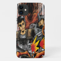 Estuche para iPhone de la guerra de las naciones u