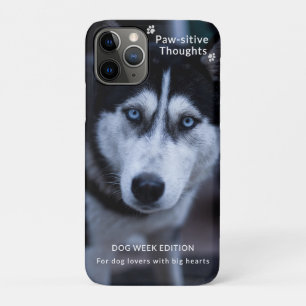 Funda Para iPhone 11 Pro Estuche para iPhone de la semana del perro persona