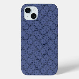 Funda Para iPhone 15 Mini Estuche para iPhone de Lace Floral Midnight