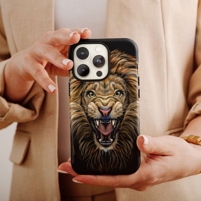 Funda De Case-Mate Para iPhone Estuche para iPhone de Lion King Animal Wildlife (Subido por el creador)