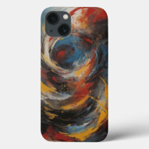 Estuche para iPhone de mármol moderno