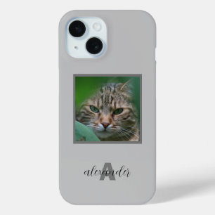 Funda Para iPhone 15 Estuche para iPhone de Mascota de personalizable c