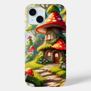 Funda Para iPhone 15 Estuche para iPhone de Mushroom city