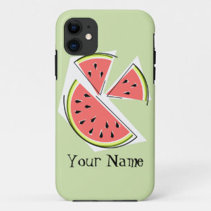 Funda Para iPhone 11 Estuche para iPhone de 'Nombre' verde de las pieza