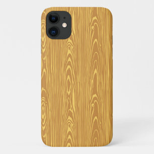 Funda Para iPhone 11 Estuche para iPhone de panel de madera muy simulad