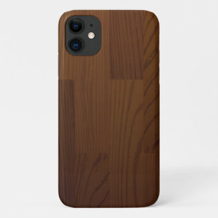 Funda Para iPhone 11 Estuche para iPhone de panel de madera muy simulad