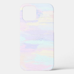 Funda Para iPhone 12 Pro Estuche para iPhone de Pastel Paint Strokes Funda-