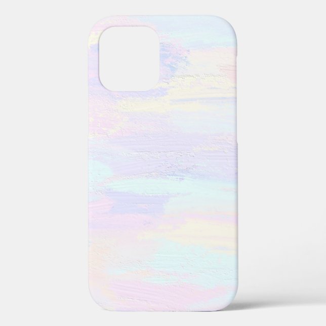Funda De Case-Mate Para iPhone Estuche para iPhone de Pastel Paint Strokes Funda- (Reverso )