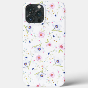 Funda Para iPhone 13 Pro Max Estuche para iPhone de patrón de flores de diseño