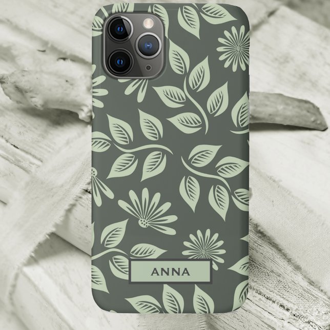 Funda De Case-Mate Para iPhone Estuche para iPhone de patrón floral personalizado (Subido por el creador)