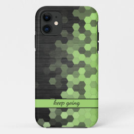 Funda Para iPhone 11 Estuche para iPhone de patrón verde mosaico