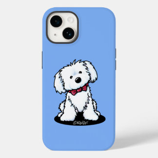 Funda Para iPhone 14 De Case-Mate Estuche para iPhone de perro maltés