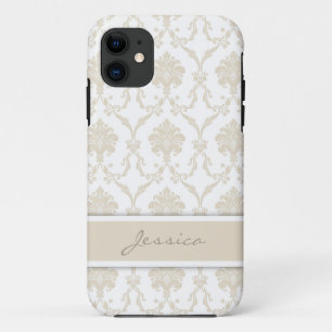 title_seo2 Estuche para iPhone de Personalizable Damask