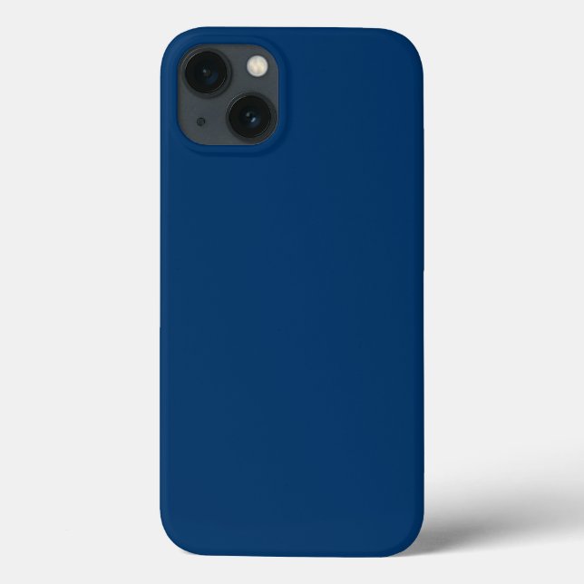 Funda De Case-Mate Para iPhone Estuche para iPhone de Personalizado azul de media (Reverso)