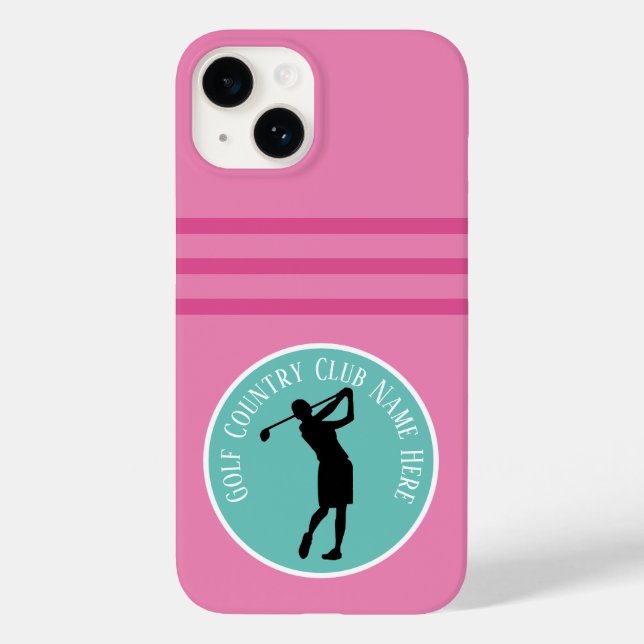 Funda De Case-Mate Para iPhone Estuche para iPhone de personalizado Women's Golf  (Reverso )