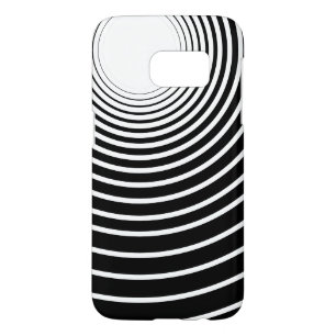 Funda Para Samsung Galaxy S7 Estuche para iPhone de rayas blancas negras o elij