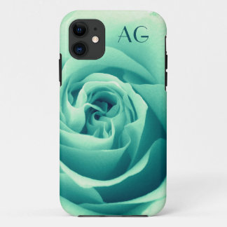Funda Para iPhone 11 Estuche para iPhone de Rosa esmeralda