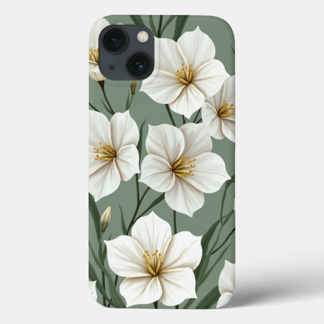 Funda De Case-Mate Para iPhone Estuche para iPhone de Silverbell (Reverso)