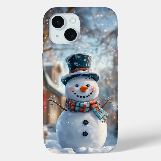 Funda De Case-Mate Para iPhone Estuche para iPhone de Snowman, perfecto para Navi (Reverso )