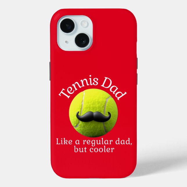 Funda De Case-Mate Para iPhone Estuche para iPhone de Tennis Dad Funda-Mate (Reverso )