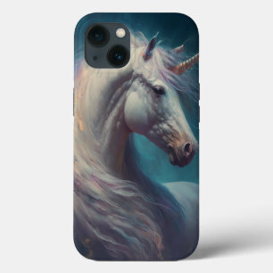 Funda Para iPhone 13 Estuche para iPhone de Unicorn Fantasy Art Funda-M