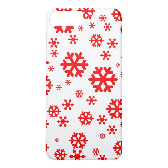 Funda De Case-Mate Para iPhone Estuche para iPhone de vacaciones Snowflake (Reverso)