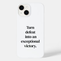 Estuche para iPhone de victoria excepcional