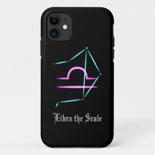 Funda Para iPhone 11 Estuche para iPhone de Zodiac Constellation Libra 