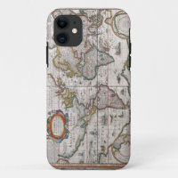 Estuche para iPhone del Mapa Mundial Antiguo