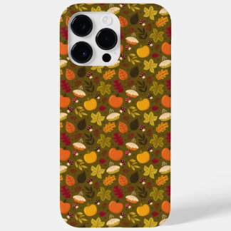 Funda Para iPhone 14 Pro Max De Case-Mate Estuche para iPhone del patrón de hojas de otoño