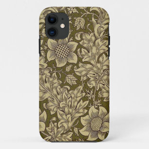 Funda Para iPhone 11 Estuche para Iphone del patrón textil William Morr