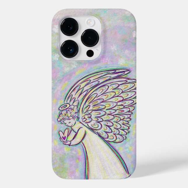 Funda De Case-Mate Para iPhone Estuche para iPhone del Personalizado de arte Ánge (Reverso )