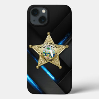 Funda Para iPhone 13 Estuche para iPhone del sheriff adjunto de Florida
