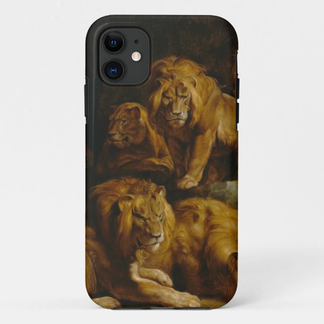 Funda De Case-Mate Para iPhone Estuche para iPhone Den de los Leones (Reverso)