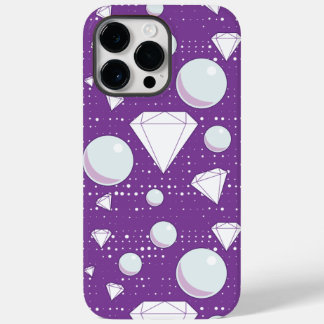 Funda Para iPhone 14 Pro Max De Case-Mate Estuche para iPhone Diamonds & Pearls