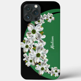 Funda Para iPhone 13 Pro Max Estuche para iPhone Dogwood Blossom personalizado