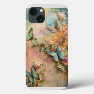 Funda Para iPhone 13 "Estuche para iPhone Dreamy Pastel Wings"