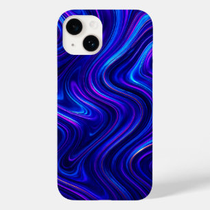 Funda Para iPhone 14 De Case-Mate Estuche para iPhone en cascada de mármol fluido -