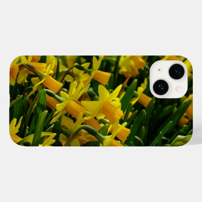 Funda De Case-Mate Para iPhone Estuche para iPhone Familia De Daffodils (Reverso  (Horizontal))