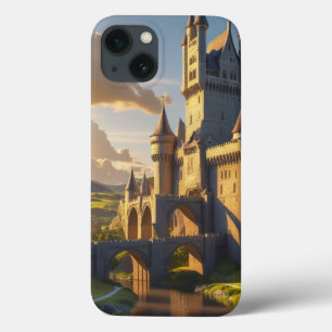 Funda Para iPhone 13 Estuche para iPhone Fantasy Castle - Arte Medieval
