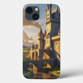 Funda Para iPhone 13 Estuche para iPhone Fantasy Castle - Arte Medieval
