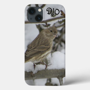 Funda Para iPhone 13 Estuche para iPhone Finch Funda-Mate de Winter Hou