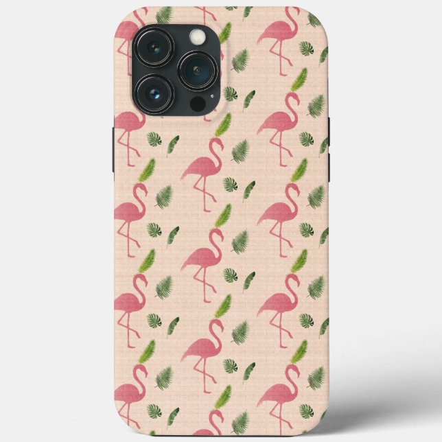 Funda De Case-Mate Para iPhone Estuche para iPhone Flamingo Funda-Mate (Reverso )
