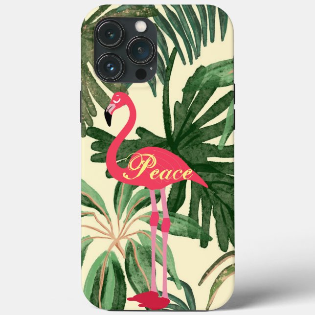Funda De Case-Mate Para iPhone Estuche para iPhone Flamingo Funda-Mate (Reverso )
