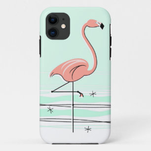 Funda Para iPhone 11 Estuche para iPhone Flamingo Ocean Aqua