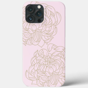 Funda Para iPhone 13 Pro Max Estuche para iPhone Floral rosa / iPad