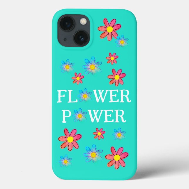 Funda De Case-Mate Para iPhone Estuche para iPhone Flower Power Fun Funda-Mate (Reverso)