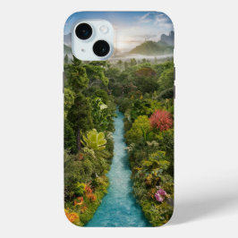 Funda Para iPhone 15 Mini Estuche para iPhone Forest Enchanting