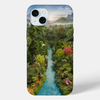 Funda Para iPhone 15 Mini Estuche para iPhone Forest Enchanting